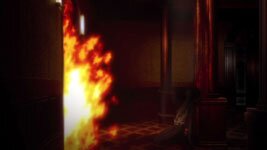 das Feuer geht hoch