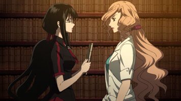 Saya und Tsutsutori-sensei
