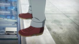 Ebara-sensei will sich vom Hochhaus st�rzen