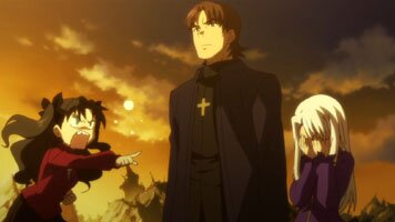 Rin, Kotomine und Iliasviel