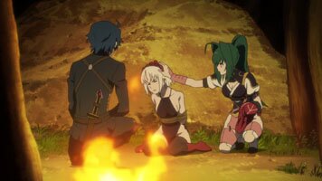 Tooru und Akira haben die rote Chaika gefangen