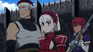 David, die rote Chaika und Selma in Hartgens Burg