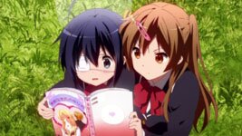 Rikka bekommt von Shinka Liebesnachhilfe
