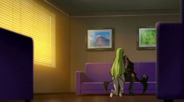 C.C. tr�stet Lelouch