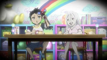 Ganta und Shiro als Kinder