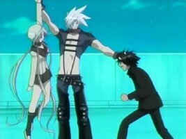 Ren, Xaki und Takeya