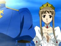 Karin stellt sich vor, sie w�re eine Prinzessin