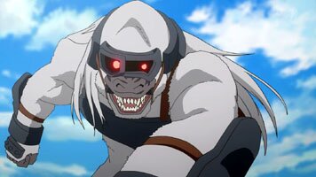 Das Monster ist hinter Bell her