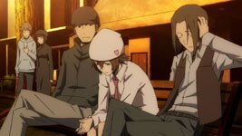 Kadota und Togusa haben Mika aufgelesen
