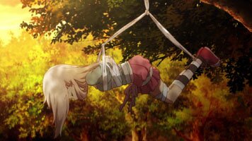Illya dient als lebender K�der f�r Chloe
