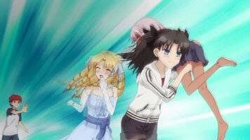 Rin und Luvia versuchen die Situation zu retten