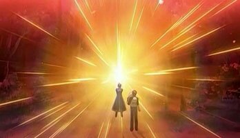 Saber und Shirou zerst�ren den heiligen Gral