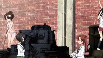 die Panzer werden gereinigt