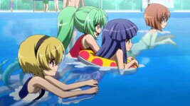 Mion und die anderen sind hinter Keiichi her
