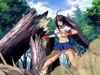 Kanwu Unchou beim Training