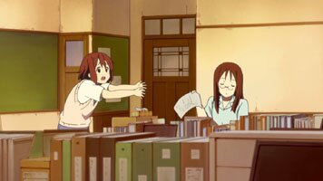 Yui und Sawako-sensei