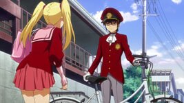 Keima ist Mios neuer Chauffeur