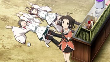 Hiei und Kongou hat es umgehauen