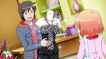Yoshihisa und Haruka beim Einkaufen