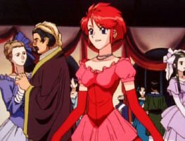 Shiris im Ballkleid