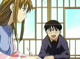 Naru und Keitarou beim Lernen
