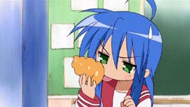 Konata i�t ihr H�rnchen