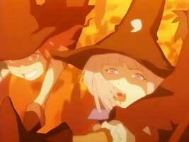 Alice und Sheila auf dem Griffon