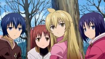 Alle warten auf Haruka und das Essen
