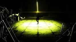 Shinobu bringt das heilige Schwert hervor