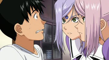 Saaga und Eiru bei Keiichi