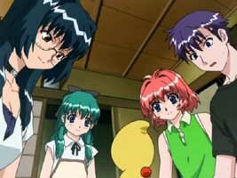 Tsubaki, Karen, Marie, Miina und Maiku