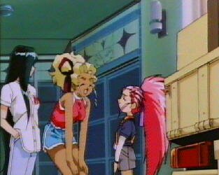 Washuu, Mihoshi und Kiyone