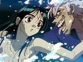 Manajiri ist auf Rangiku scharf