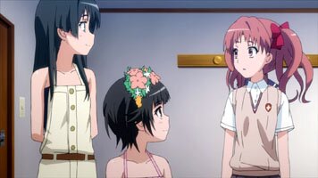 Ruiko, Kazari und Mikoto �berlegen sich einen Plan