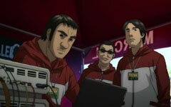 Okakura �berwacht das Rennen
