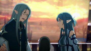 Asuna hat an Kikuoka ein paar Fragen