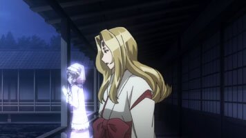 Juju und Sasami als Geist