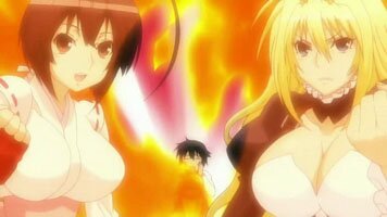 Musubi und Tsukiumi wollen k�mpfen