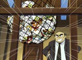 Handa-sensei hat die Nana-Rangers gefangen