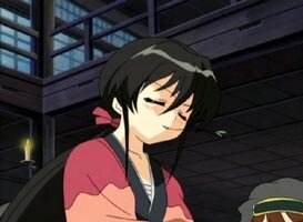 Tsukie als Samurai