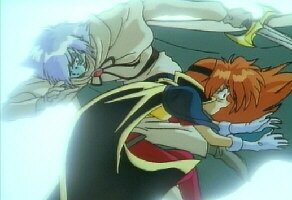 Zelgadis gegen Lina
