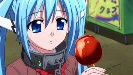 Tomoki hat Nymph einen kandierten Apfel geschenkt