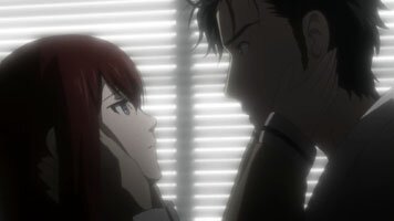 Kurisuund Okabe k�ssen sich