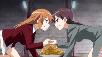 Charlotte und Gertrud streiten auch ums Essen