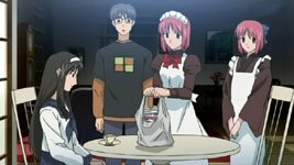 Akiha, Shiki, Hisui und Kohaku