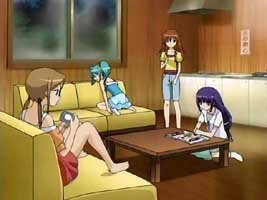 Yuka, Manatsu, Ichika und Michiru